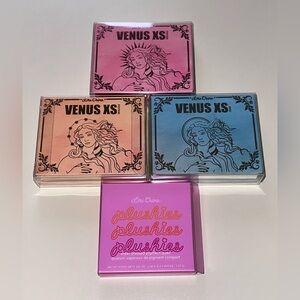 Lime Crime Venus XS Rose Solid Gold Silver & Plushies Eyeshadow Palettes Lot NEW